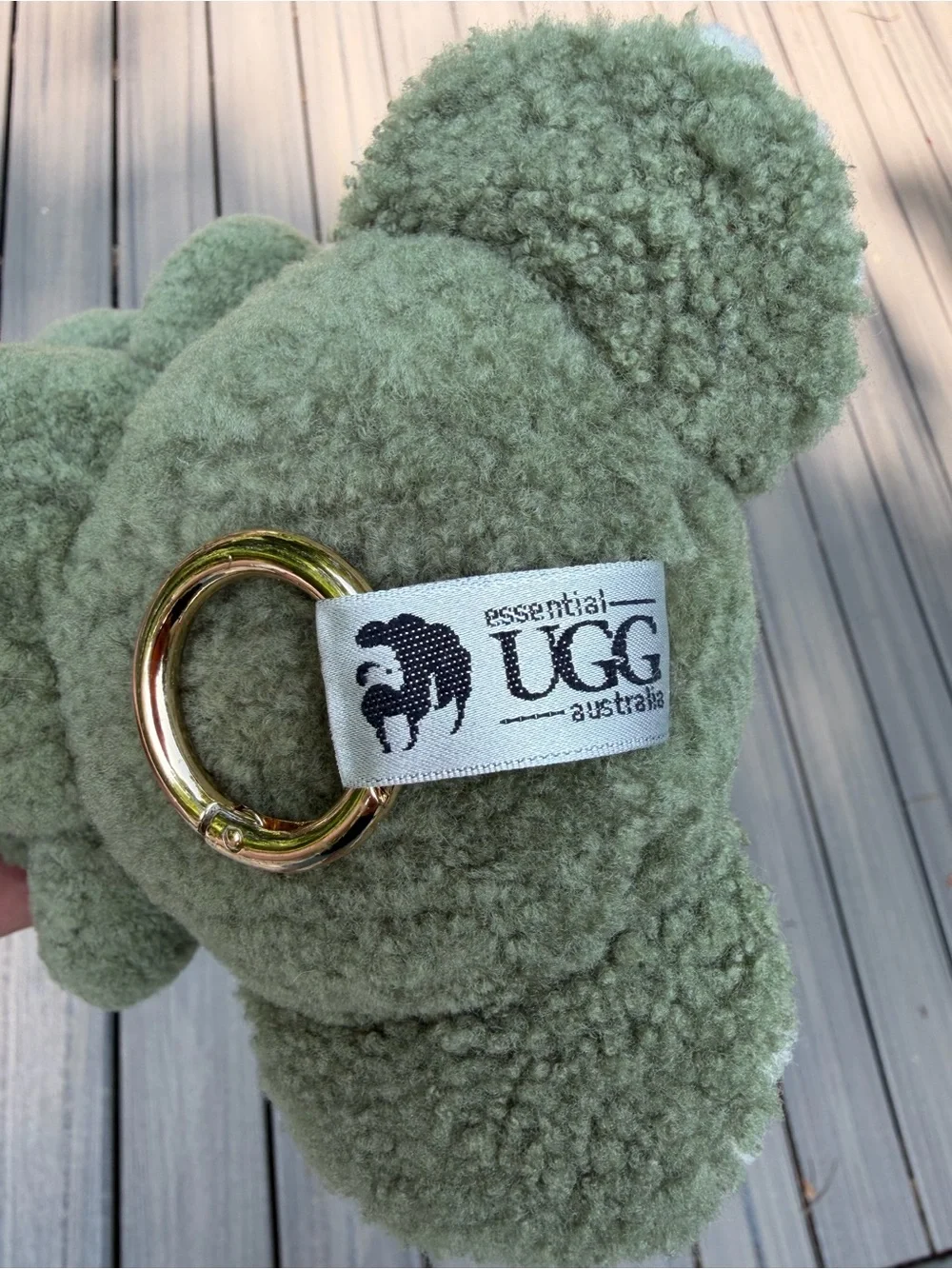 Essential UGG Australia Sheepskin Koala Plush Keychain Toy/Keyring